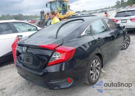 2016 Honda Civic Ex z USA, uszkodzony, nr VIN 2HGFC2F86GH503355